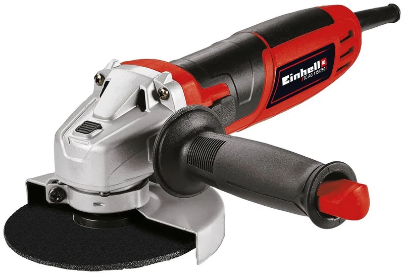 Winkelschleifer TC-AG 115/750, max. 11000 U/min von Einhell, Rot, Schwarz – Produktbild 1 von 5