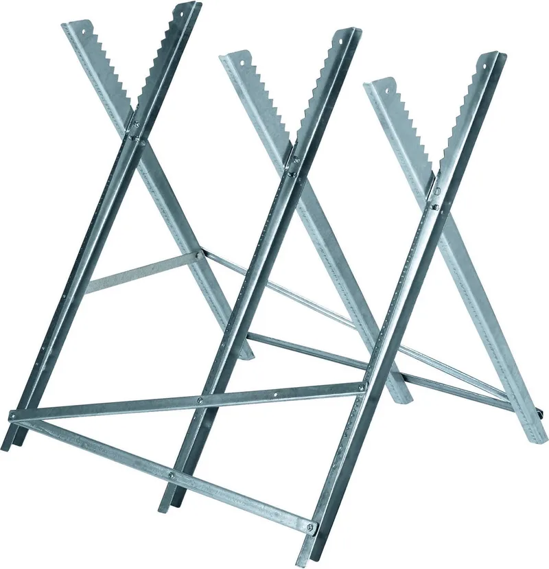 Zaagbok - Max. belasting: 150 kg - Lengte: ca. 80 cm - Inklapbaar - Max. diameter houtblokken: Ø30 cm - 3 werkhoogtes: 60, 64 en 68 cm de Einhell – image du produit 1 sur 5