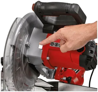 Zug-, Kapp- und Gehrungssäge TC-SM 2531/2 U, 2-St. van Einhell, Rood, Zwart – productafbeelding 5 van 5