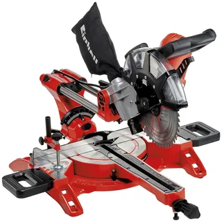 TC-SM 2534/1 Dual Afkort-, kap- en verstekzaag 2100 W 250 mm van Einhell, Rood, Zwart – productafbeelding 1 van 5