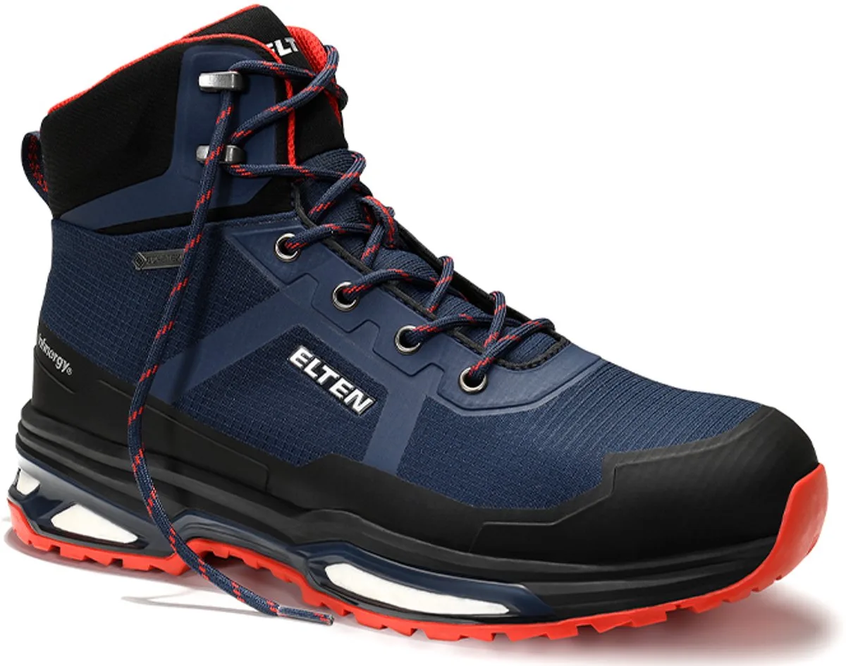 Bente XXE GTX Blue Mid ESD S3-44 från Elten, Blå – produktbild