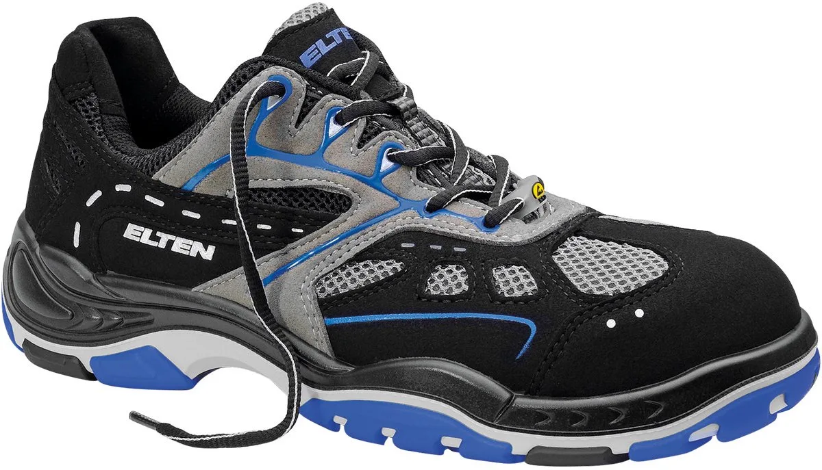 Easy ESD LG S1 72178 - Zwart/Blauw fra Elten, Sort, Blå, 44 – produktbillede