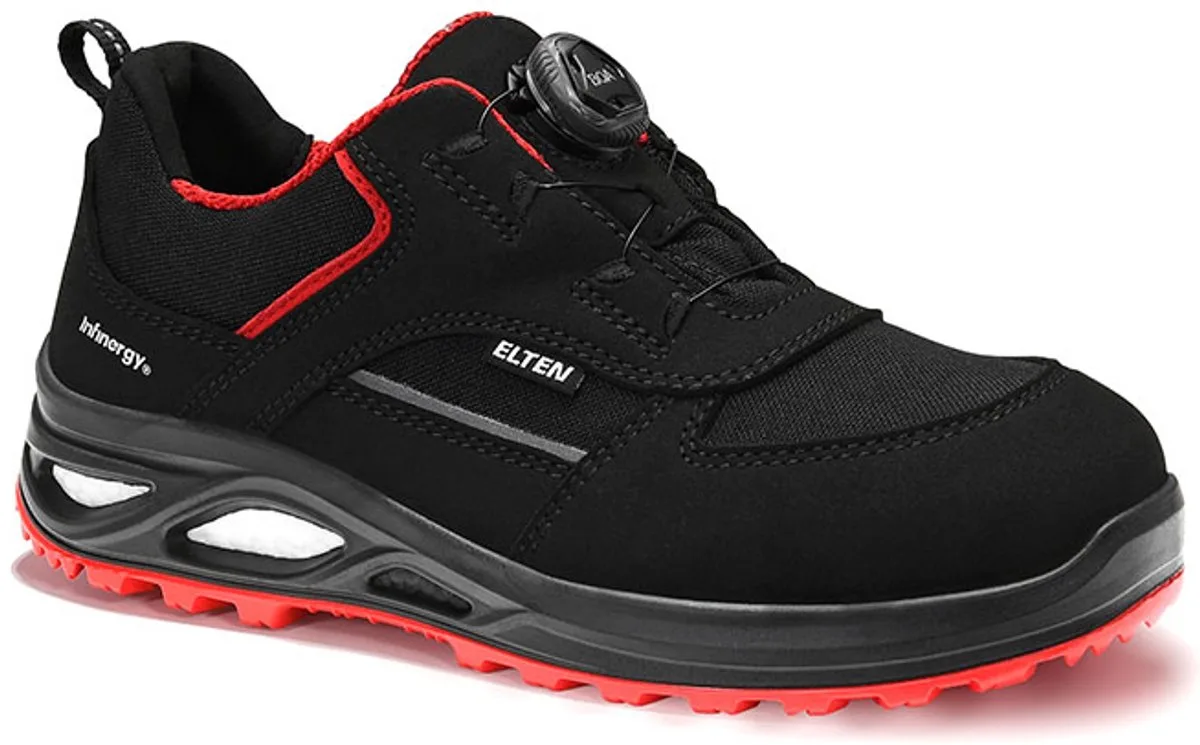 Hannah XXTL Boa Laag S3 742561 - Zwart-Rood de Elten, Zwart-Rood, 36 – image du produit