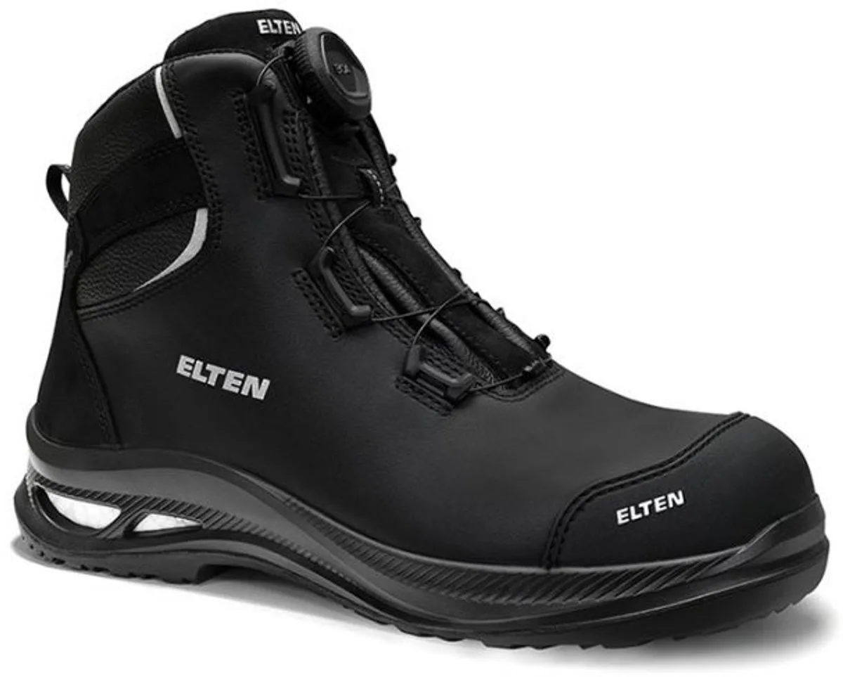 Terence XXG PRO BOA Halfhoog ESD S3 HI van Elten, Zwart – productafbeelding
