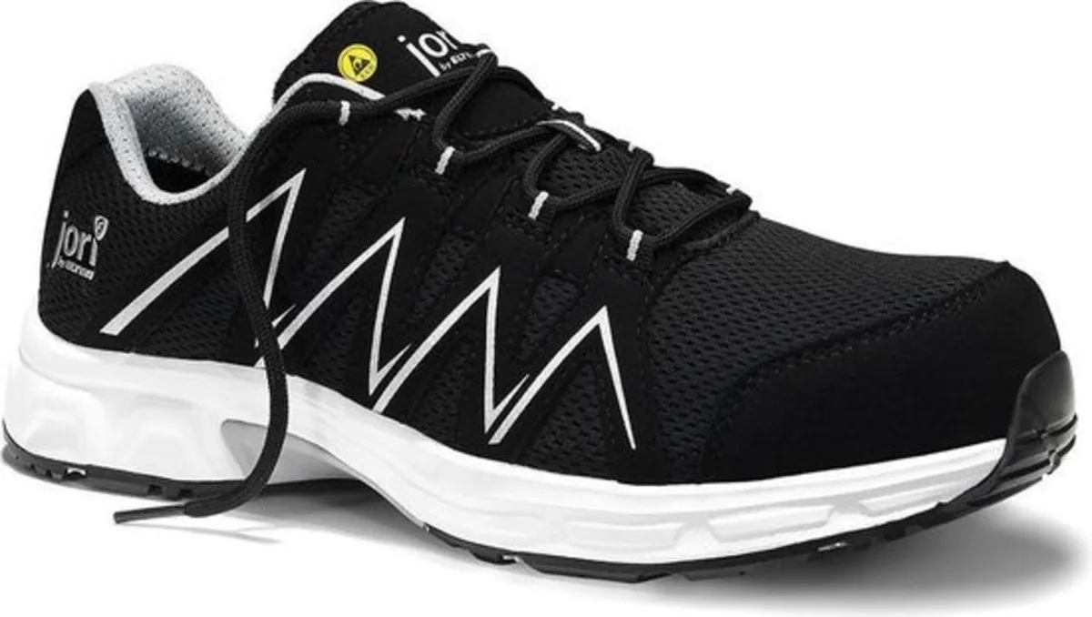 veiligheidsschoen Jori Speedy Low S3 by Elten, Black, Silver – product image