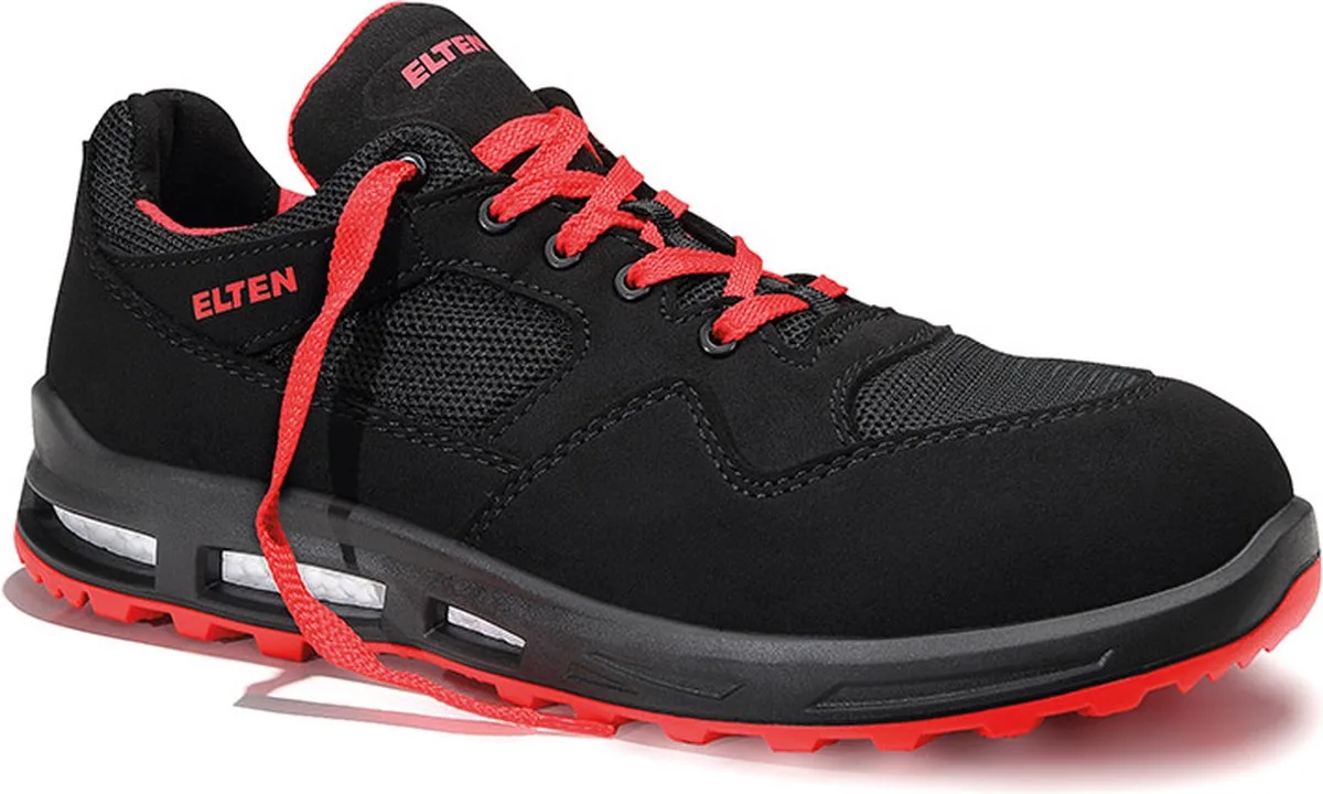 Werkschoenen - LAKERS XXT Low ESD S1P - Unisex de Elten, Noir, Rouge – image du produit