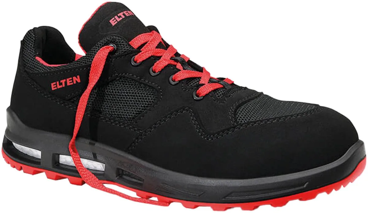 Werkschoenen - LAKERS XXT Low ESD S1P - Unisex by Elten, Black, Red – product image