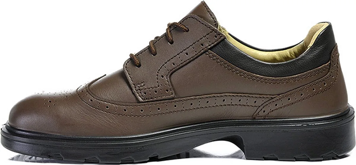 werkschoenen, uniformschoenen | Officer XW brown | S2 by Elten, Brown, 45 – product image