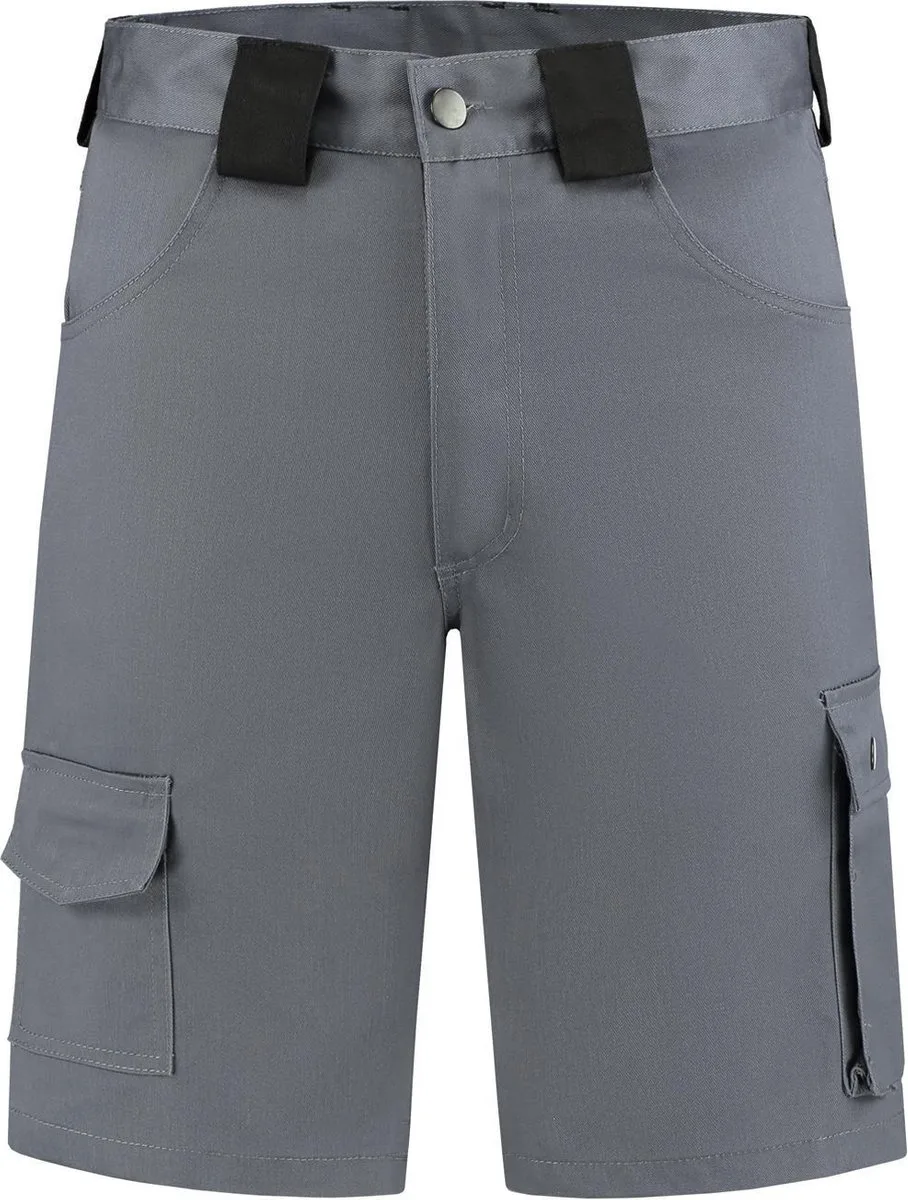 Bermuda Korte Werkbroek kat/pol Grijs de EM Workwear, Gris, 44 – image du produit