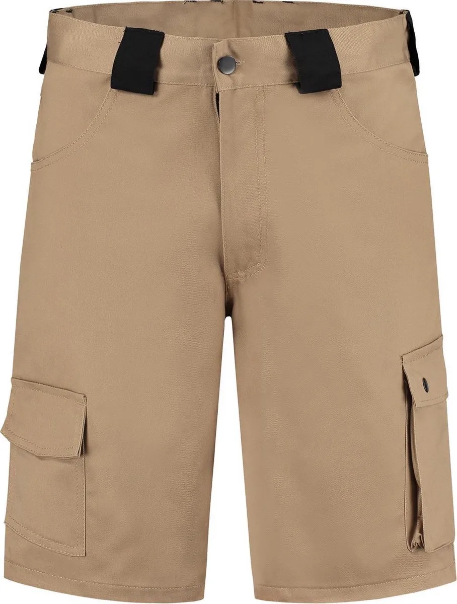 Bermuda Korte Werkbroek kat/pol Kaki de EM Workwear, Kaki, 54 – image du produit