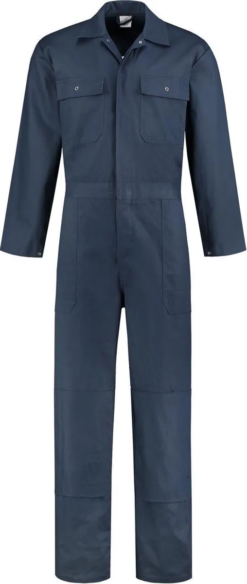 Overall 100% kat Kniezak Navy fra EM Workwear, Mørkeblå, 56 – produktbillede