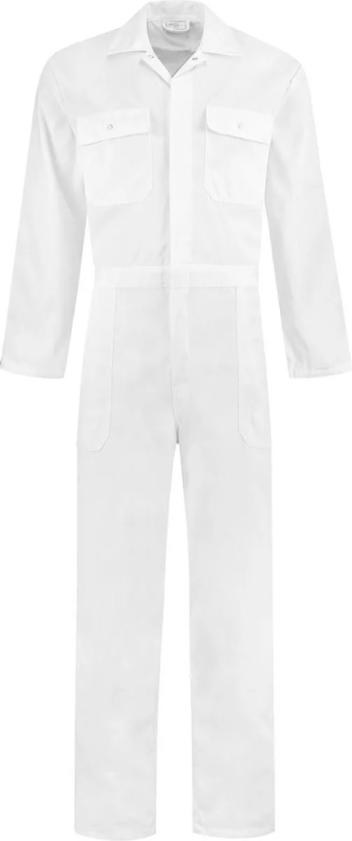 Overall pol/kat Wit de EM Workwear, Blanc, 60 – image du produit