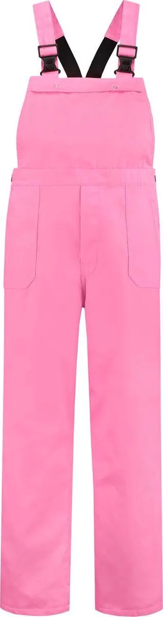 Tuinbroek Polyester/Katoen Roze von EM Workwear, Rosa, 164 – Produktbild