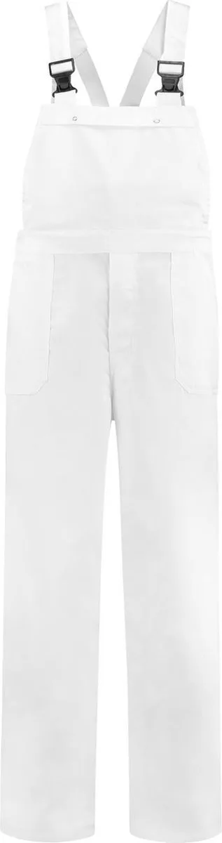 Tuinbroek Polyester/Katoen Wit by EM Workwear, White, 52 – product image