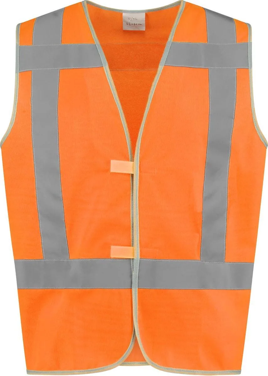 veiligheidsvest High Visibility RWS - Fluor oranje de EM Workwear, Orange, S/M – image du produit