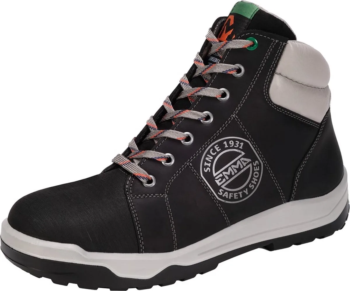 Clyde-45 Werkschoenen - Zwart - Hoog - S3 by Emma, Black, 45 – product image