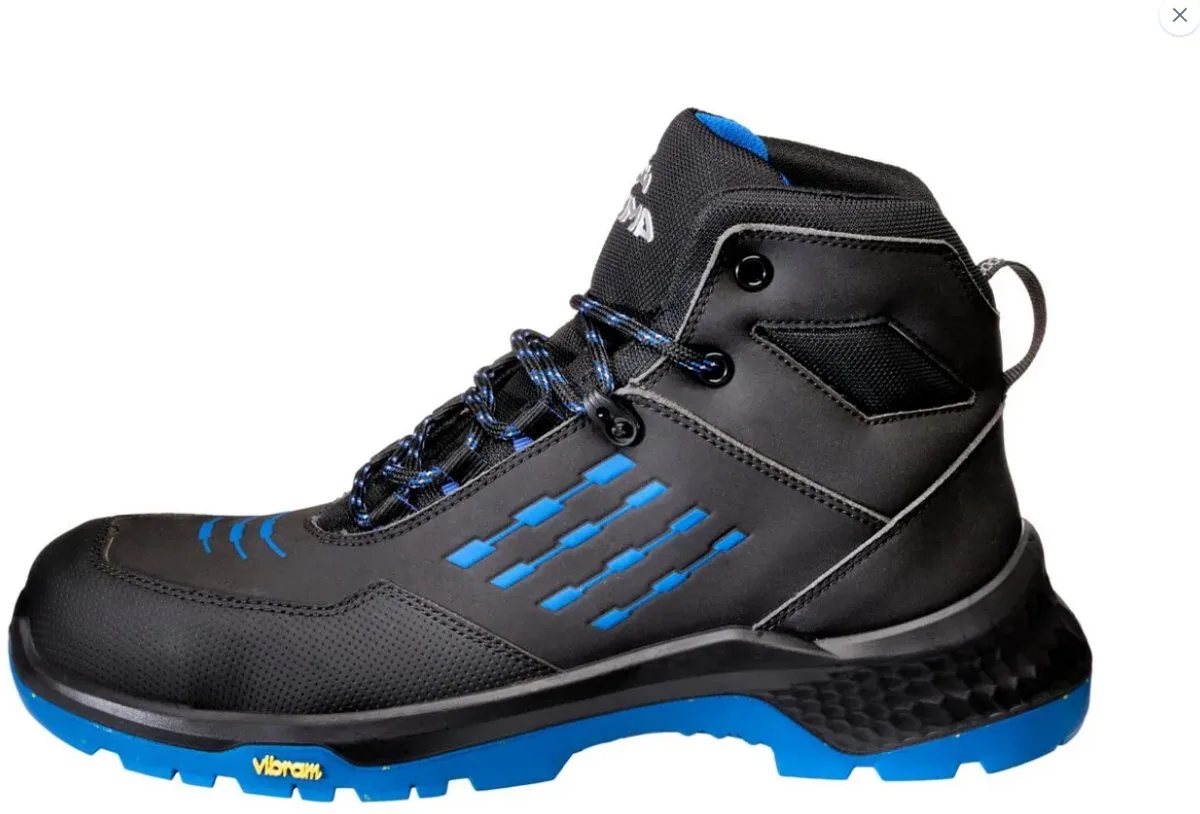 CrossForce X High D S3 - Zwart/Blauw de Emma, Noir, Bleu, 39 – image du produit