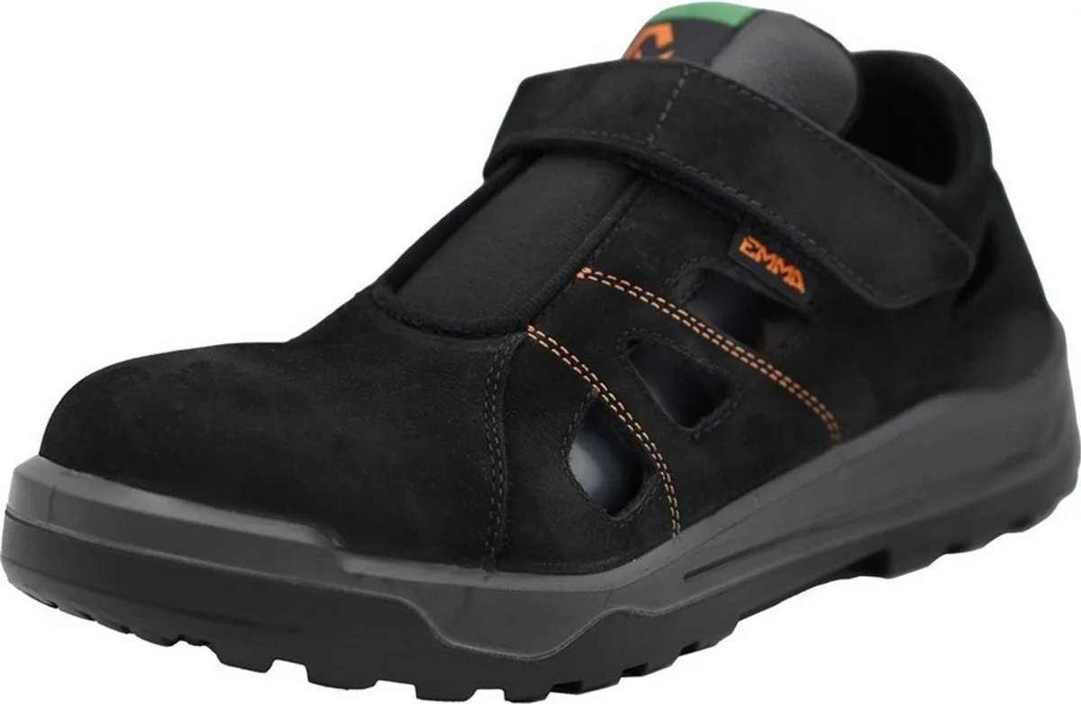 Lage Werkschoen Daytona D S1P Metaalvrij - Zwart/Grijs by Emma, Black, Grey, 43 – product image
