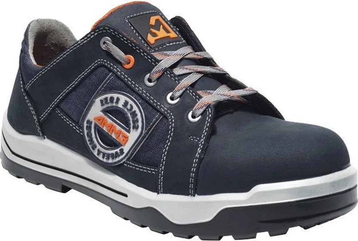 Lage Werkschoen Jack D S1P - Denimblauw fra Emma, Denimblauw, 44 – produktbillede