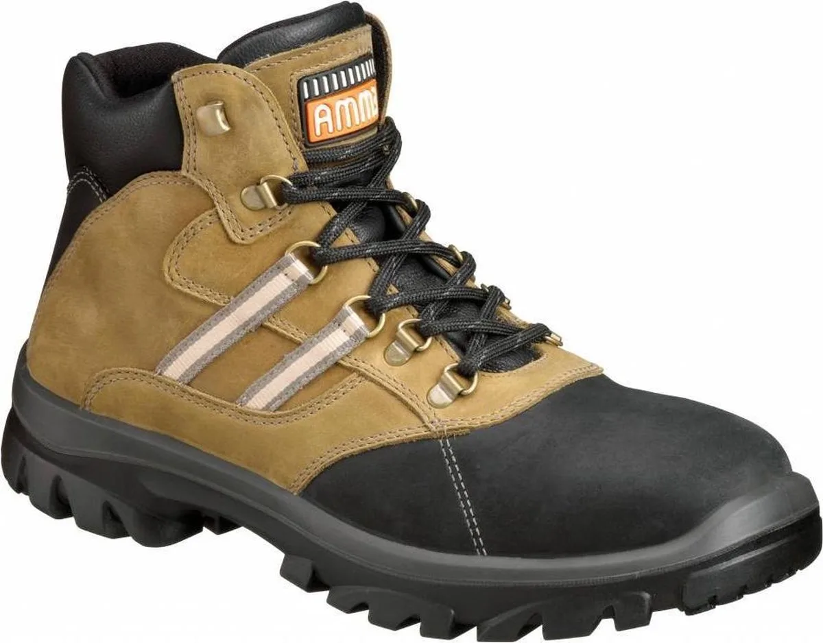 NESTOR Veiligheidsschoenen Hoge Werkschoenen S3 van Emma, Bruin – productafbeelding