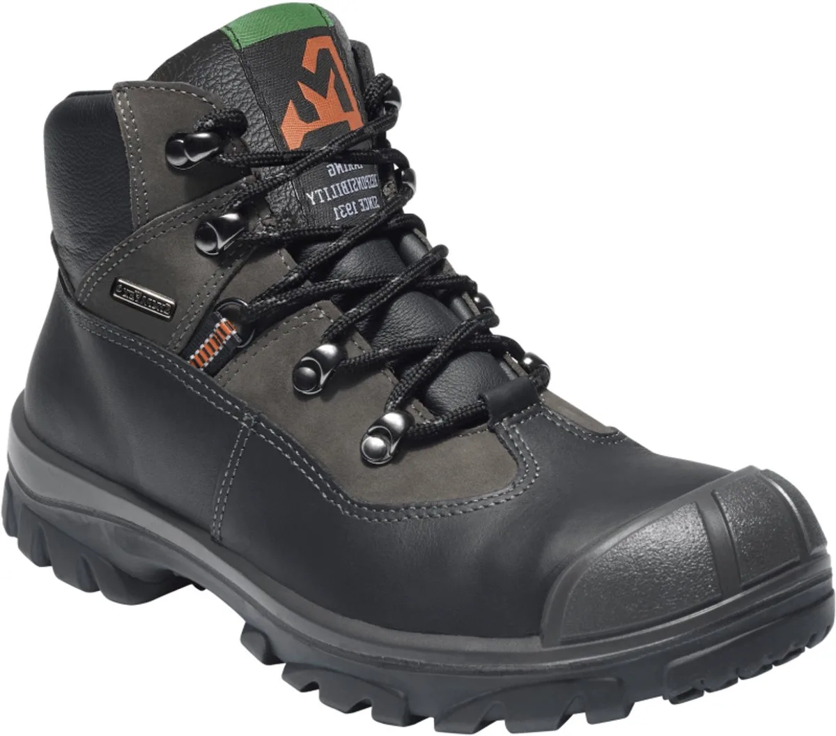 PRIMUS Veiligheidsschoenen Hoge Werkschoenen S3 by Emma, Black – product image