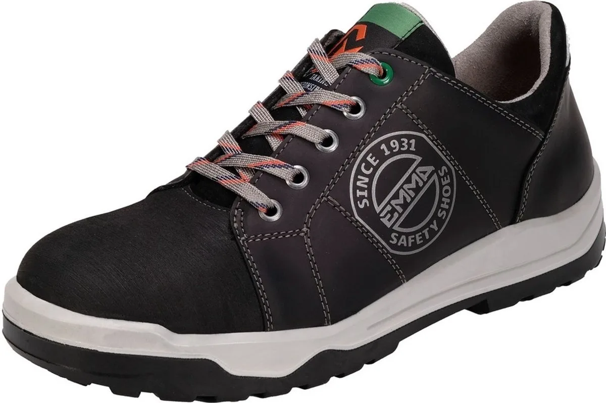 Werkschoen Clay S3 laag Metal Free - Zwart van Emma, Zwart, 44 – productafbeelding