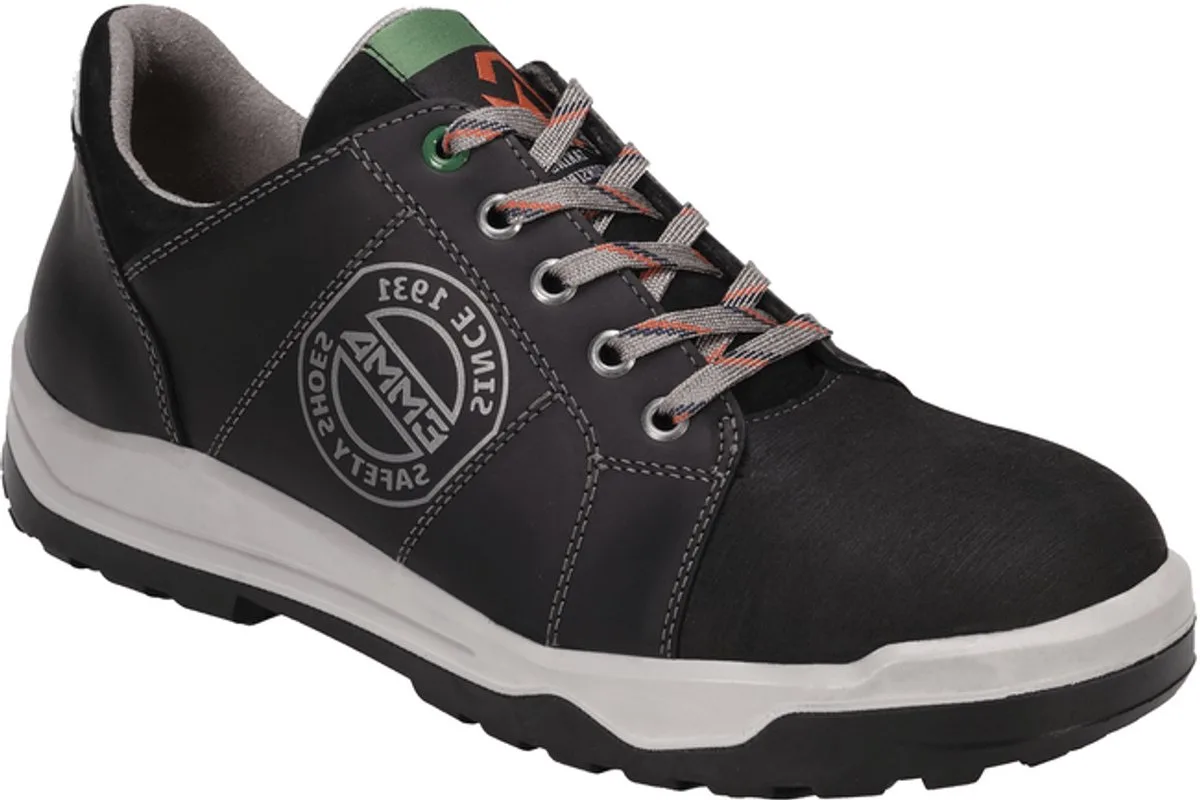 Werkschoen Clay S3 laag Metal Free - Zwart fra Emma, Sort, 46 – produktbillede