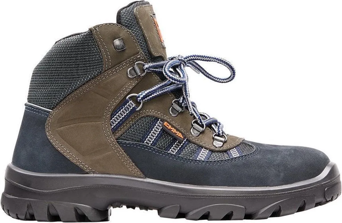 werkschoen.s2 Silverstone XDmaat43hoog petrol by Emma, Blue, Grey – product image