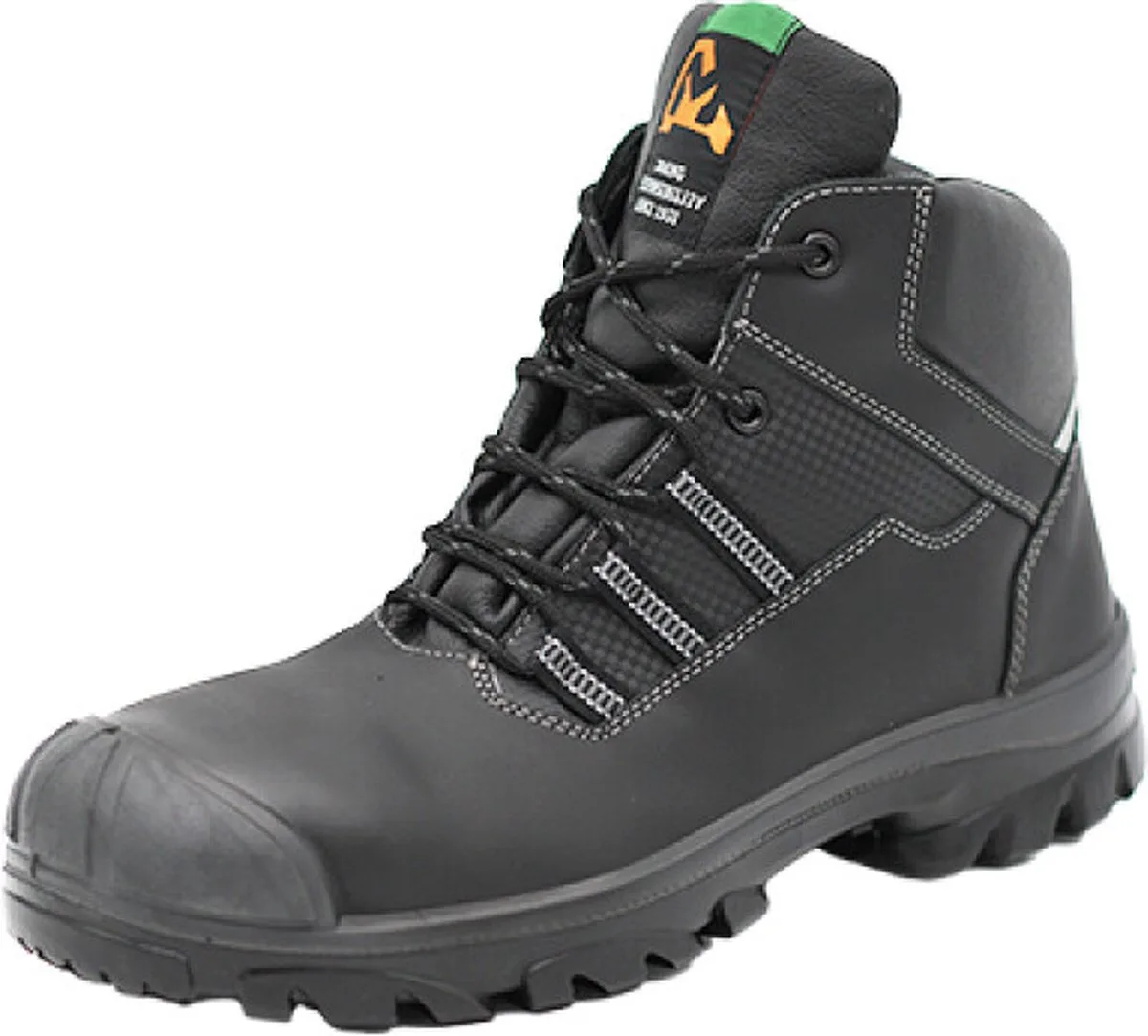 werkschoenen - Ryan D - S3 hoog - zwart från Emma, Svart, 40 – produktbild