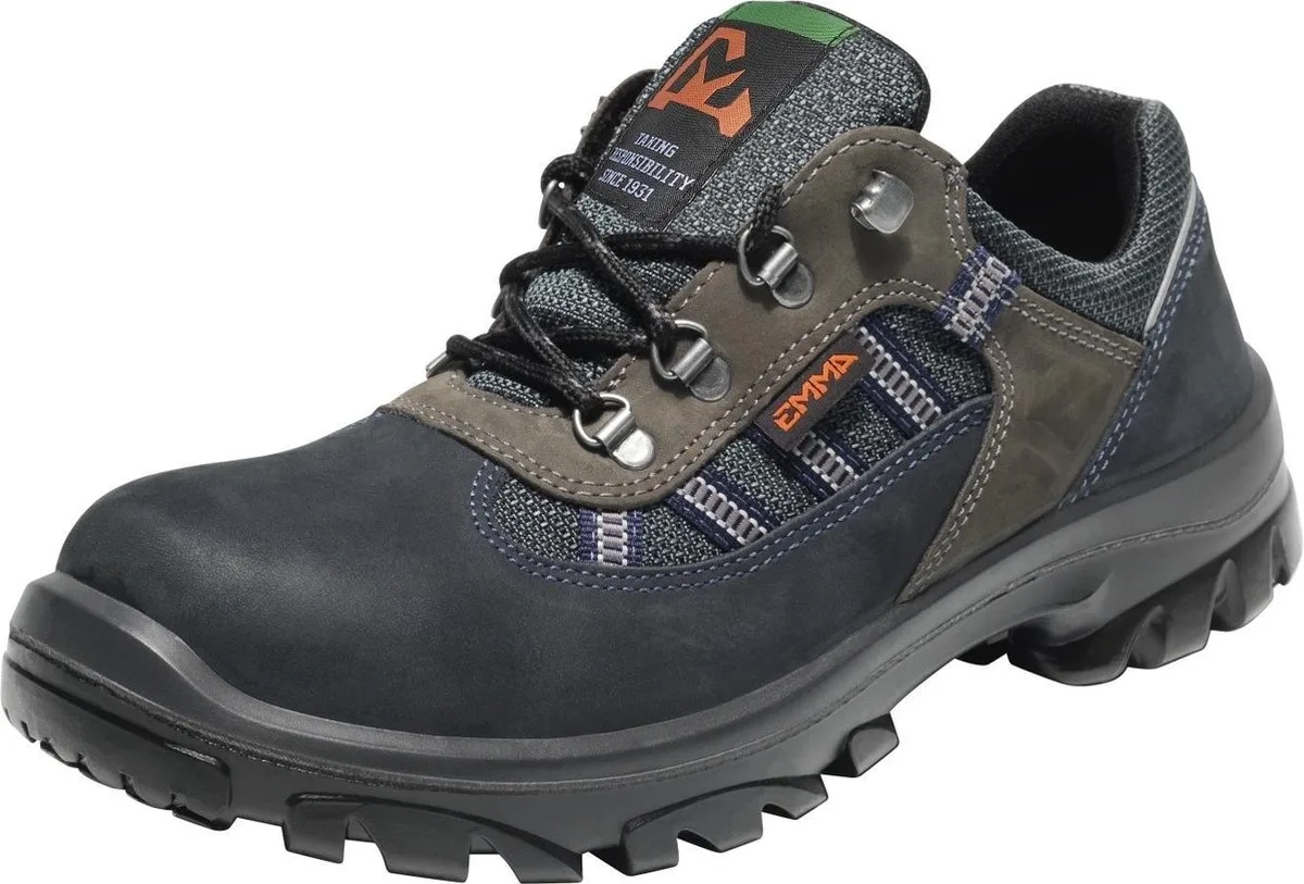 werkschoenen s2 Spa D laag petrol de Emma, Bleu, Gris, 41 – image du produit