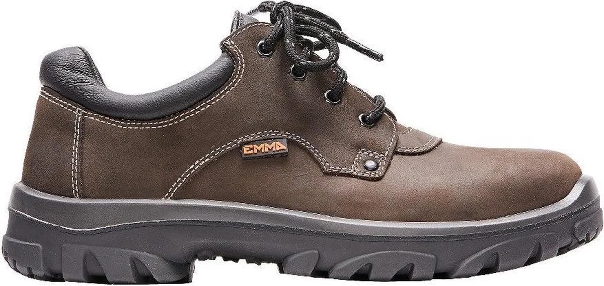ZOLDER Veiligheidsschoenen Lage Werkschoenen S3 van Emma, Bruin – productafbeelding
