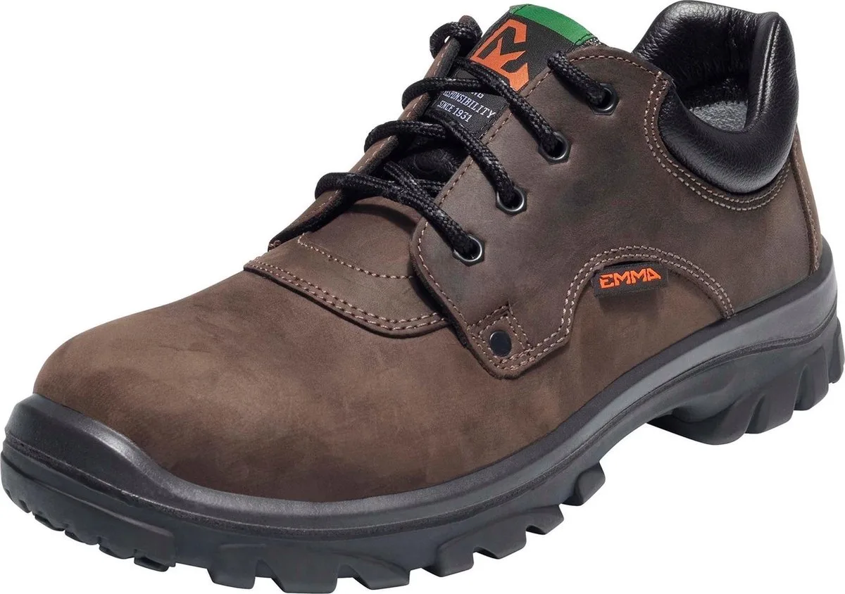 ZOLDER Veiligheidsschoenen Lage Werkschoenen S3 fra Emma, Brun – produktbillede