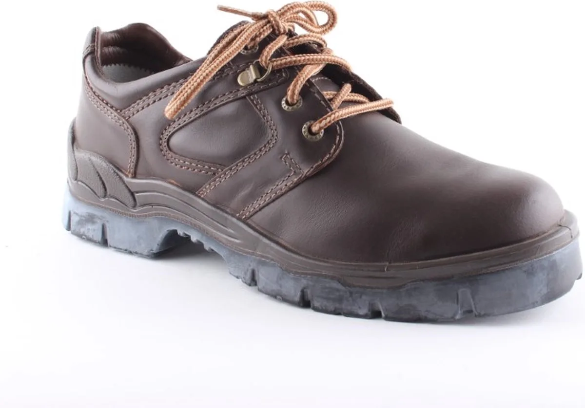 ZOLDER Veiligheidsschoenen Lage Werkschoenen S3 fra Emma, Middelbruin – produktbillede