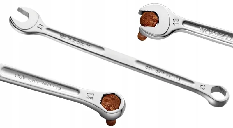 441.13 Ring-steeksleutel Sleutelbreedte (metrisch) 13 mm van Facom, Kleurloos – productafbeelding