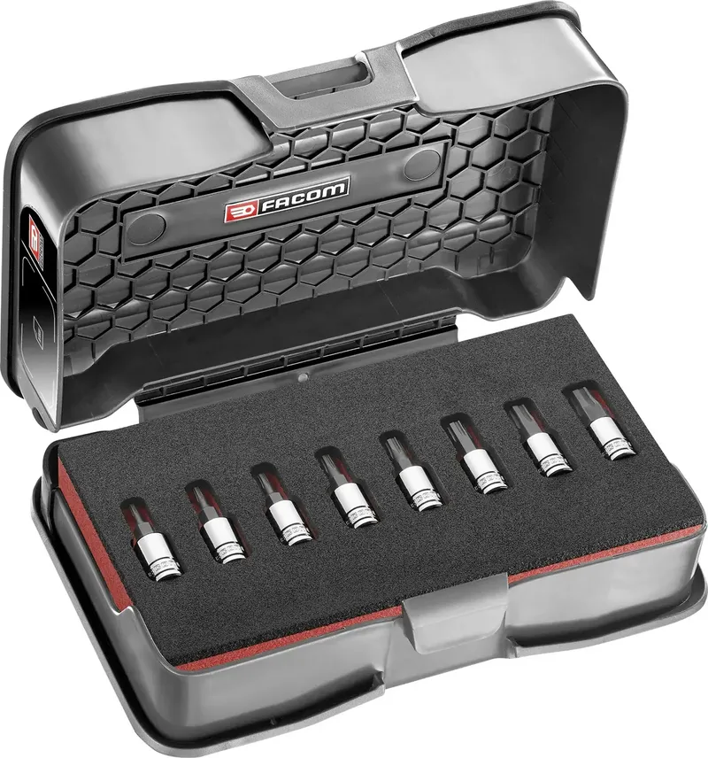 Bit-Set 1/4 Zoll 8-tlg. RTM.J8MGRPPB Bit-Set 8teilig 1/4 (6.3 mm) by Facom – product image