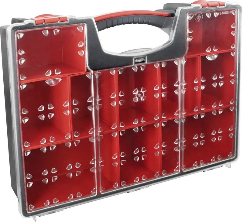 BP.Z8PB Gereedschapskist (leeg) Polycarbonaat Zwart, Rood van Facom – productafbeelding