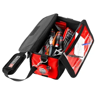 Sac à Outils Lightweight de Facom, Noir, Rouge – image du produit 2 sur 3