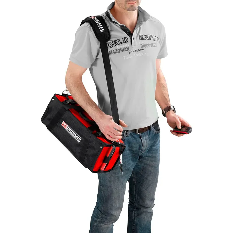 Sac à Outils Lightweight de Facom, Noir, Rouge – image du produit 3 sur 3