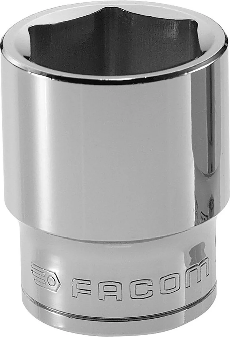 Dop 1/2 - S.28H Dopsleutel 6-kant 1/2" 28mm van Facom, Grijs – productafbeelding