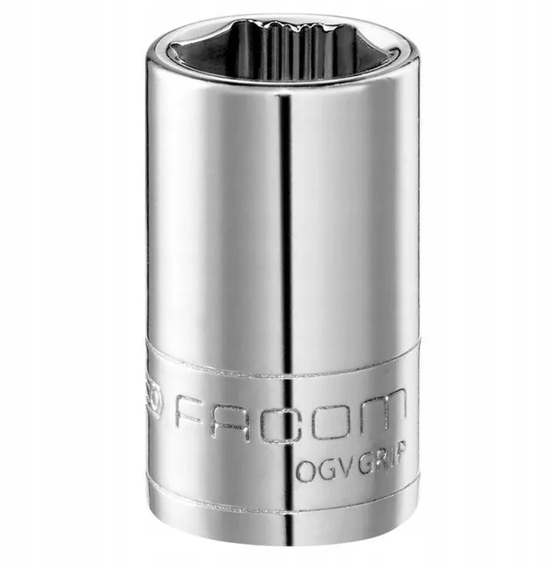 Facom 1/4" Dopsleutel 9mm OGV Grip voor Verroeste Schroeven van Facom – productafbeelding