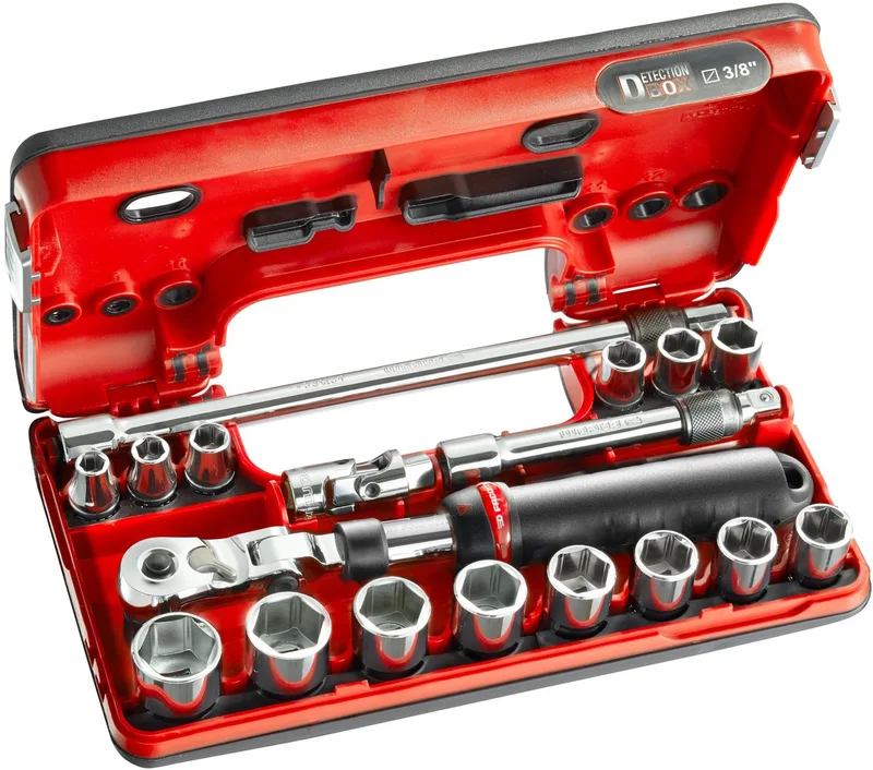 Facom 3/8" Dopsleutelset JXL.DBOX1 - 72 Tands Ratel by Facom – product image