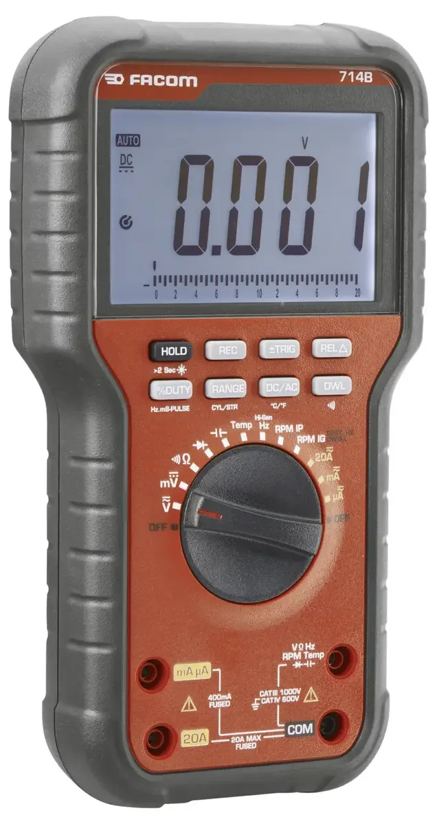 Facom 714BPB Hand-Multimeter Durchgangsprüfung de Facom – image du produit 2 sur 2