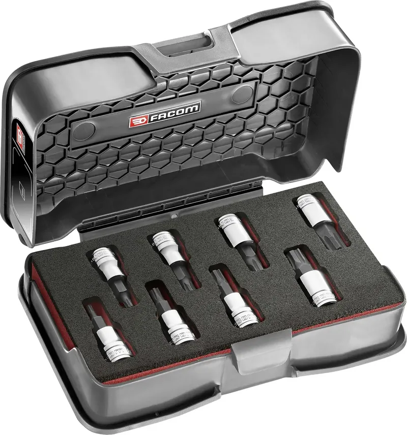 JTM.J8MGRPPB Bit-Set 8teilig 3/8 (10 mm), Innen-Sechskant by Facom – product image