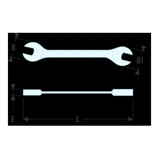 Maulschlüssel "Mikromechanik" 4x5 mm von Facom – Produktbild