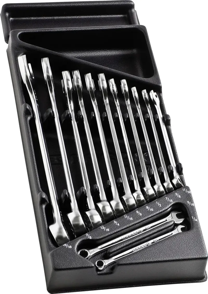 MOD.440-4PB Ring-Maulschlüssel-Satz Schlüsselweite (Zoll) 1/2 - 15/16 by Facom – product image