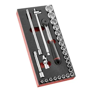 Modul - Steckschlüssel 1/2Z, 23-tlg von Facom – Produktbild