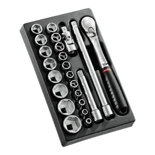 Modul - Steckschlüssel 1/2Z, 23-tlg von Facom – Produktbild
