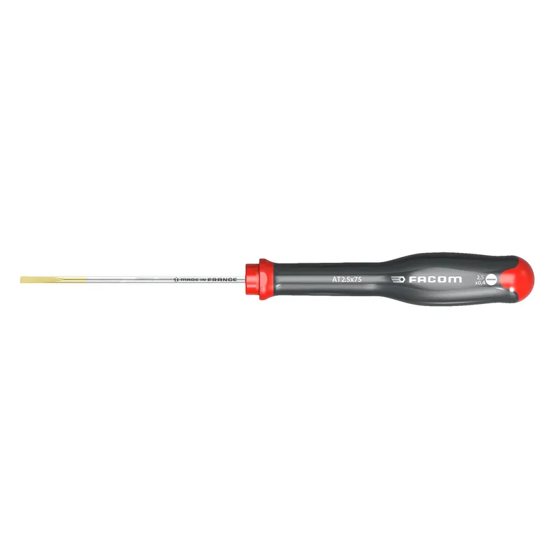 PROTWIST® schroevendraaier voor sleufschroeven - gefreesd bled - AT2.5X75 by Facom – product image