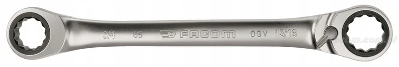 Knarrenringschlüssel gekröpft 3/4x3/16 von Facom – Produktbild