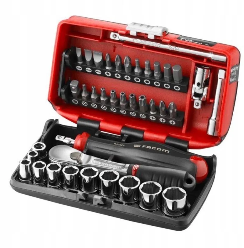 RL.NANO1GRPPB 1/4" DOP 38-delige DOPPENSET VOOR VERVORMDE SCHROEVEN de Facom – image du produit 1 sur 3